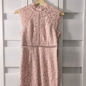 Bardot Lace Sheath Dress